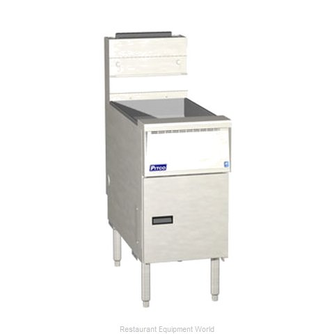 Pitco SG14-S Fryer, Gas, Floor Model, Full Pot