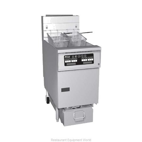 Pitco SG14S-1FD Fryer, Gas, Floor Model, Full Pot