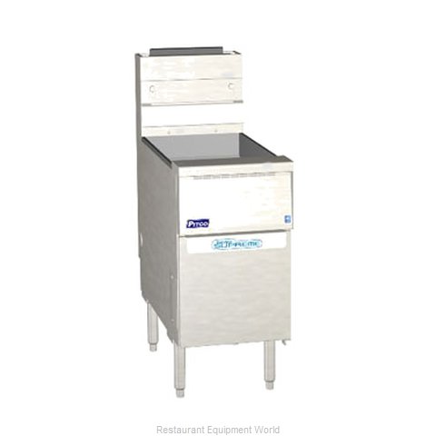 Pitco SSH55 Fryer, Gas, Floor Model, Full Pot