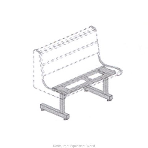 Plymold 51583D2 Booth Cluster Seating Support