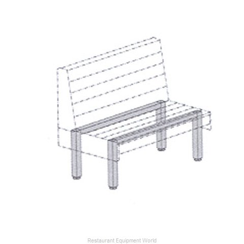 Plymold 522242D1 Booth Cluster Seating Support