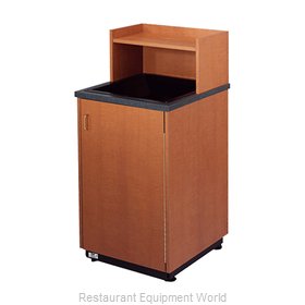 Plymold 80109DE Trash Receptacle, Cabinet Style