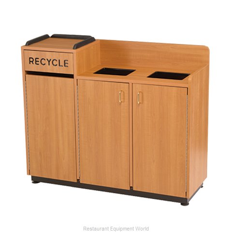 Plymold 80140 Trash Receptacle, Cabinet Style