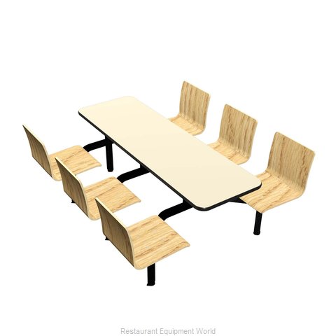 Plymold CEWL006VELE Cluster Seating Unit, Indoor