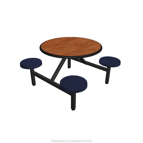 Plymold JURD004DEBU Cluster Seating Unit, Indoor