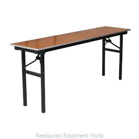 PS Furniture 600-1872A Folding Table, Rectangle