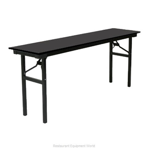 PS Furniture 600-1872B Folding Table, Rectangle