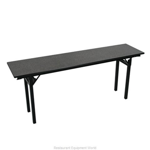 PS Furniture 600-2472B Folding Table, Rectangle