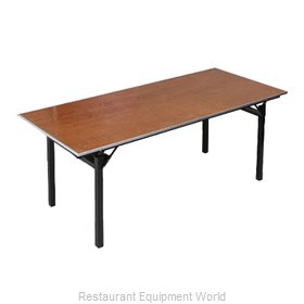 PS Furniture 600-3696A Folding Table, Rectangle