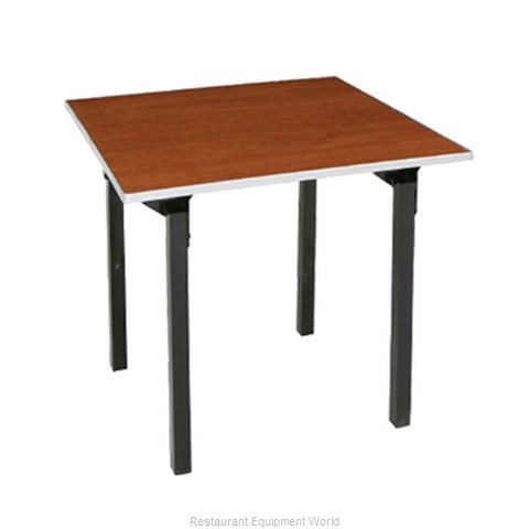 PS Furniture 600-4242-LAM Folding Table, Square