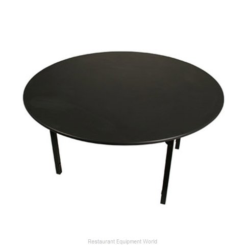 PS Furniture 600-60DIMX-LS Folding Table Round