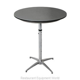 PS Furniture B30RD-SKADJ Table, Indoor, Adjustable Height