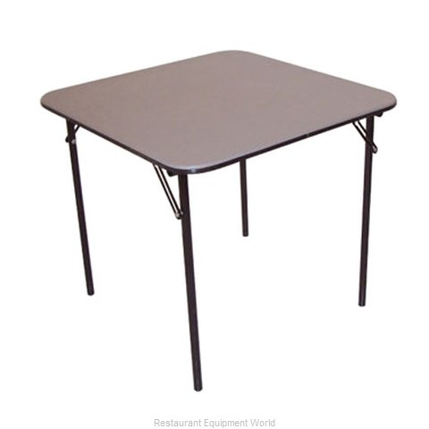 PS Furniture B3232 Folding Table, Square