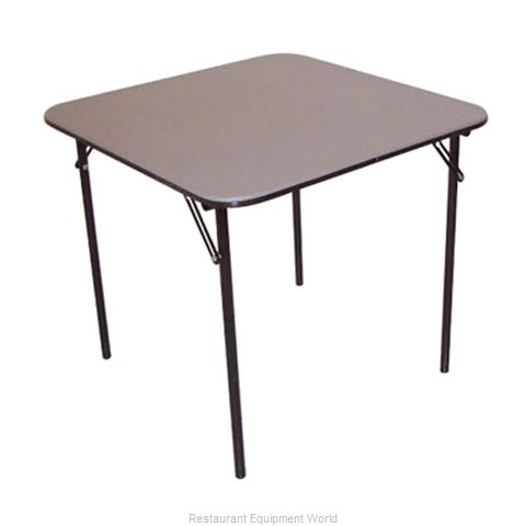PS Furniture B3636 Folding Table, Square
