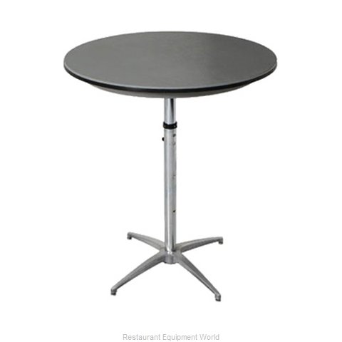 PS Furniture B36RD-SKADJ Table, Indoor, Adjustable Height