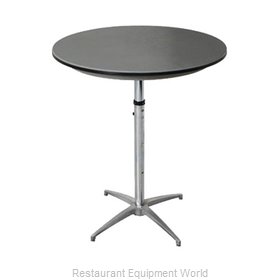 PS Furniture B36RD-SKADJ Table, Indoor, Adjustable Height