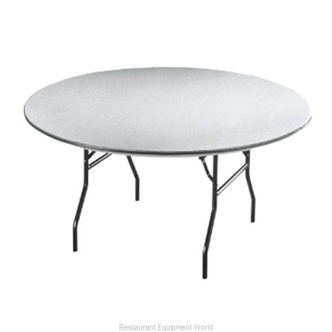 PS Furniture B72RD Folding Table, Round
