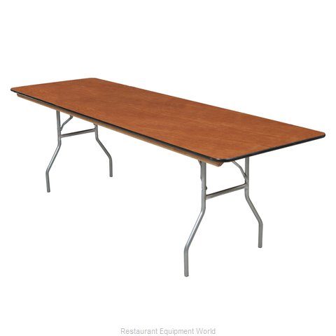 PS Furniture BQ3072 Folding Table, Rectangle