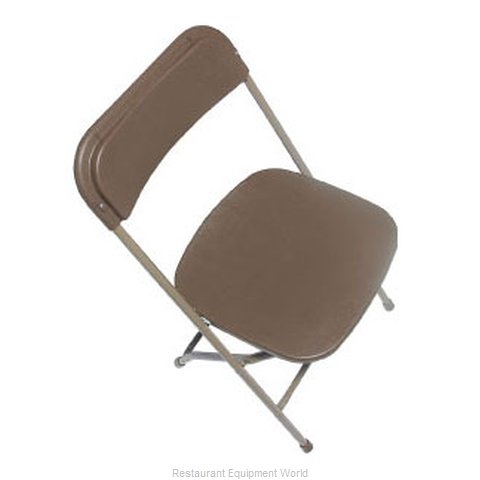 PS Furniture C600BRW/BZ Chair, Folding, Outdoor