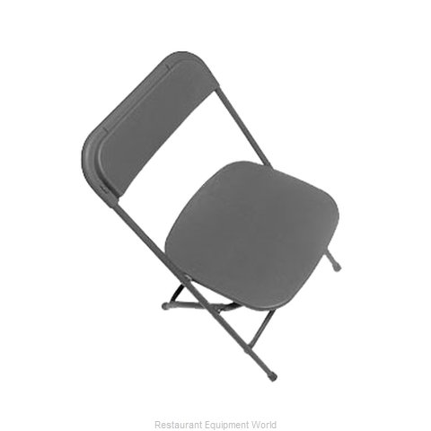 PS Furniture C600MGR/GR Chair, Folding, Outdoor