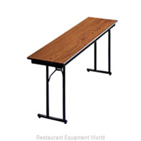 PS Furniture DS302496 Folding Table, Rectangle