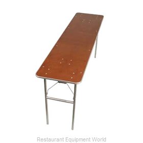 PS Furniture HO1896 Folding Table, Rectangle