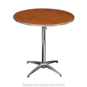 PS Furniture HO24DI-SKADJ Table, Indoor, Adjustable Height