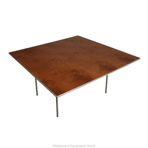 PS Furniture HO6060 Folding Table, Square