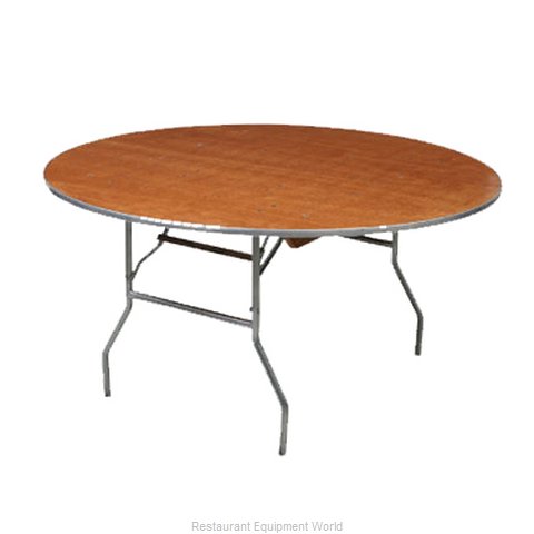 PS Furniture HO66DI Folding Table, Round (Magnified)