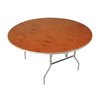 PS Furniture HO72DI Folding Table, Round
