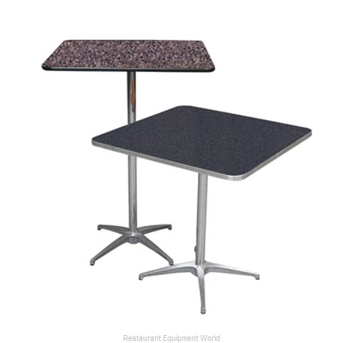 PS Furniture LSADJ2424 Table, Indoor, Adjustable Height (Magnified)