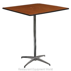 PS Furniture PD3030SQ-SKADJ Table, Indoor, Adjustable Height