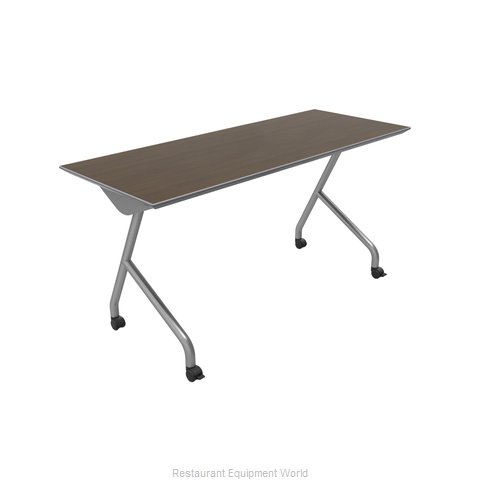PS Furniture REV2460MXE-Y Folding Table, Rectangle