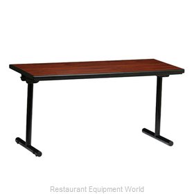 PS Furniture REV2472MXE-T Folding Table, Rectangle