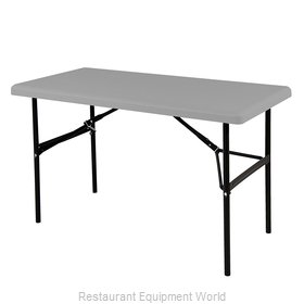 PS Furniture RS2460CC-CC Folding Table, Rectangle
