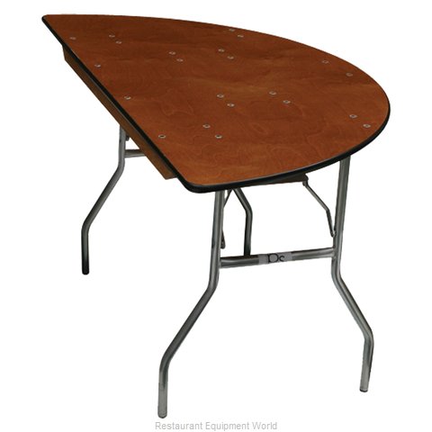 PS Furniture SC30 Folding Table, Round