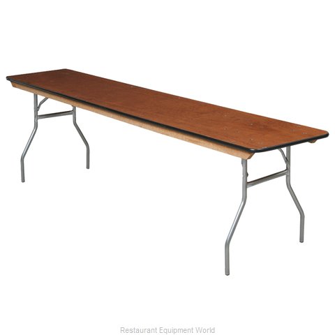 PS Furniture SM2496 Folding Table, Rectangle