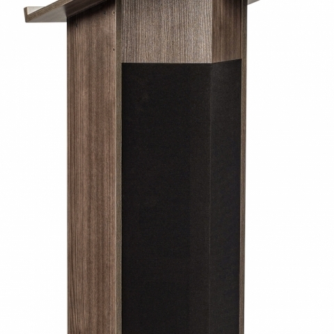 Oklahoma Sound® Power Plus Lectern, Ribbonwood