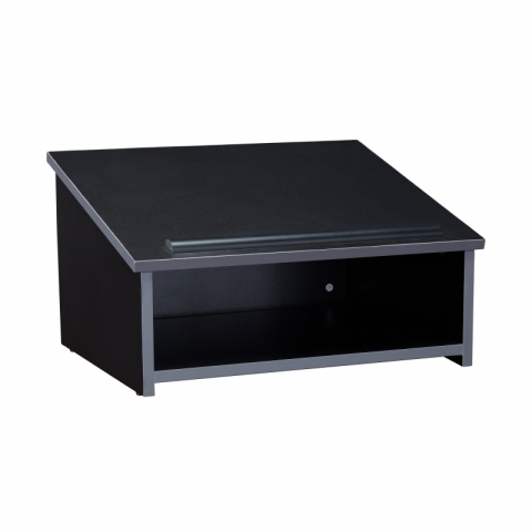 Oklahoma SoundÂ® Tabletop Lectern, Black