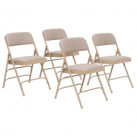 NPSÂ® 2300 Series Deluxe Fabric Upholstered Triple Brace Double Hinge Premium Fo