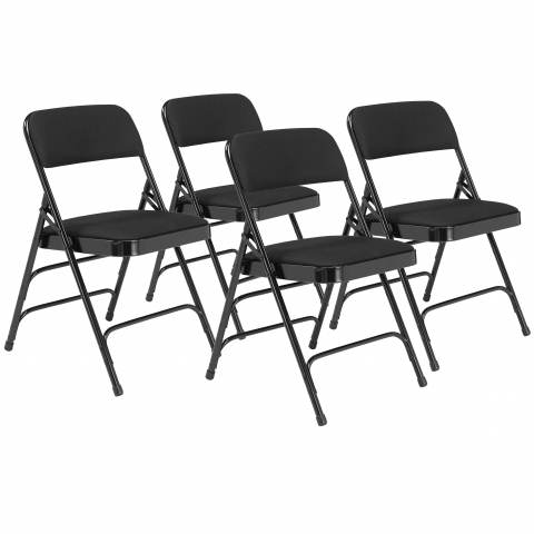 NPSÂ® 2300 Series Deluxe Fabric Upholstered Triple Brace Double Hinge Premium Fo
