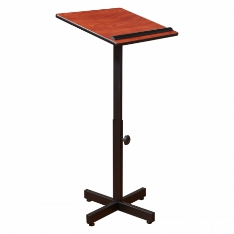 Oklahoma SoundÂ® Portable Presentation Lectern Stand, Cherry