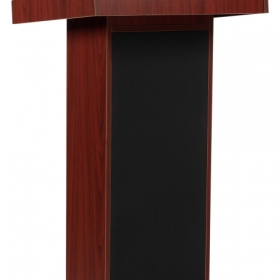 Oklahoma Sound® Orator Lectern, Mahogany