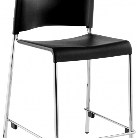 NPSÂ® 8800 Series Cafetorium Plastic Stool, Counter Height