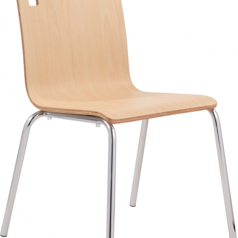 NPSÂ® Bushwick CafÃ© Chair, Natural