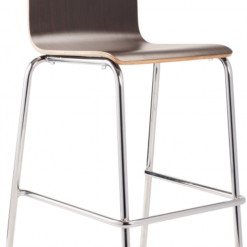 NPSÂ® Bushwick CafÃ© Stool, Espresso