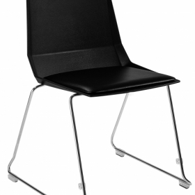 NPS® LūvraFlex Chair, Poly Back/Padded Seat