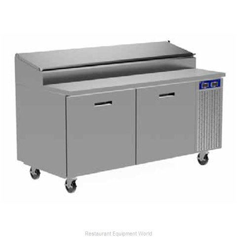 Randell 8268N-290-PCB Refrigerated Counter, Pizza Prep Table