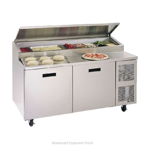 Randell 8268N Refrigerated Counter, Pizza Prep Table