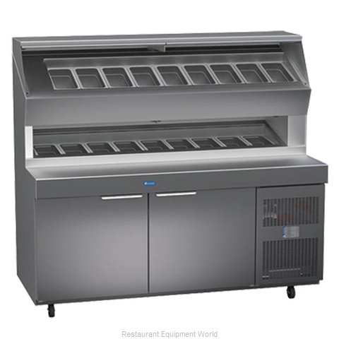 Randell 8272D-290 Refrigerated Counter, Pizza Prep Table